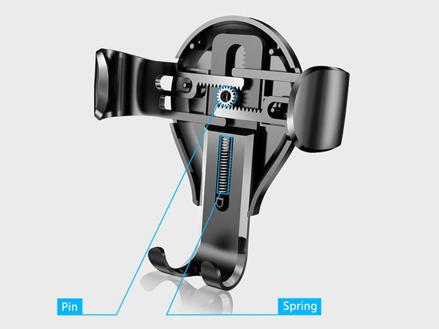 Baseus Gravity Autohalter für das Osculum Type Black Cockpit