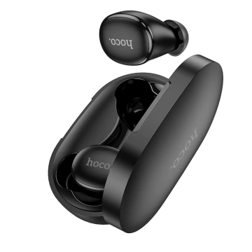 HOCO EW11 Wireless Bluetooth TWS Headphones – Black with Charging Case