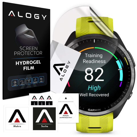 Alogy hydrogelová ochranná fólie pro chytré hodinky Garmin Forerunner 965