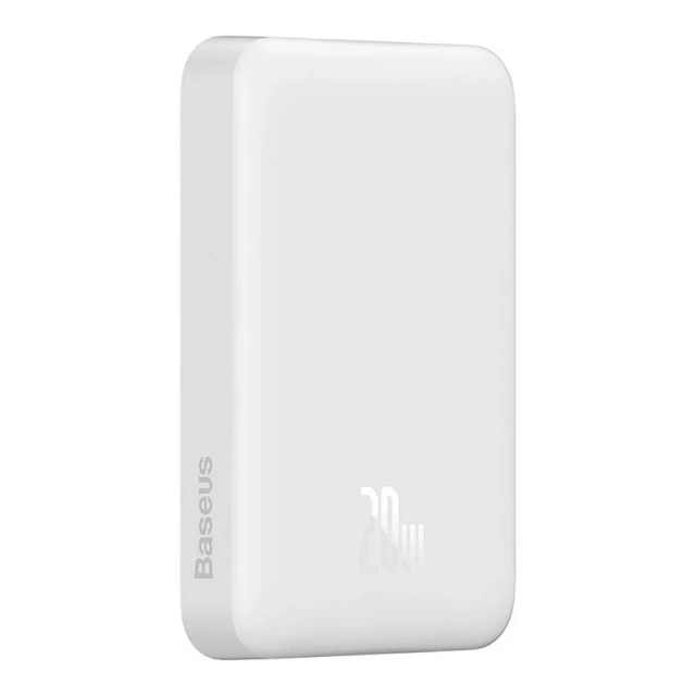 Baseus Magnetic Mini Powerbank 10000mAh 20W (bílá)