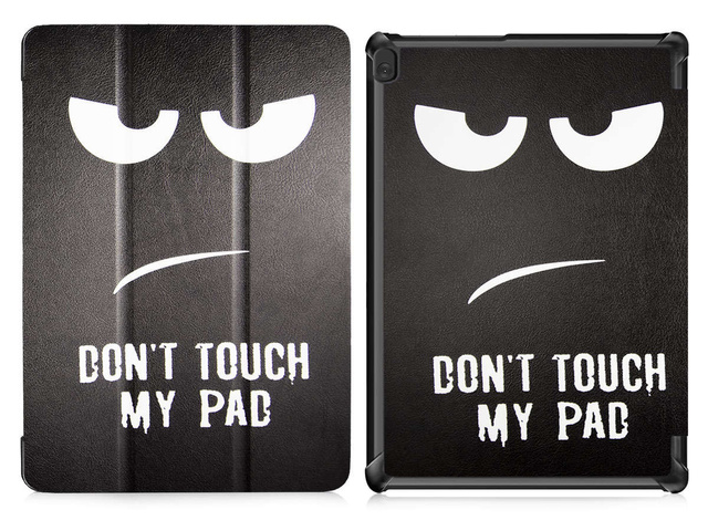 Etui Alogy Book Cover pre Lenovo M10 TB-X505 F/L Don't Touch My Pad Szkło