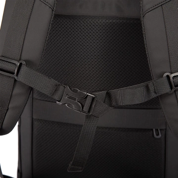 Водонепроникний рюкзак Bange для ноутбука 15.6", city traveler, 45х30х16 см, для роботи, літака, чоловічий, жіночий, з USB портом Чорний