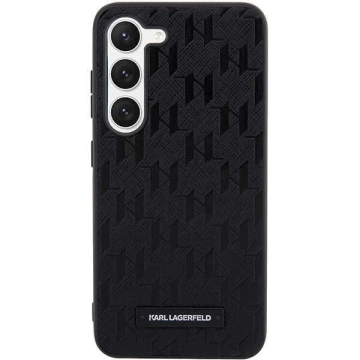 Karl Lagerfeld KLHCS23MSAKLHPK do Samsung Galaxy S23  S916 hardcase czarny/black Saffiano Mono Metal Logo