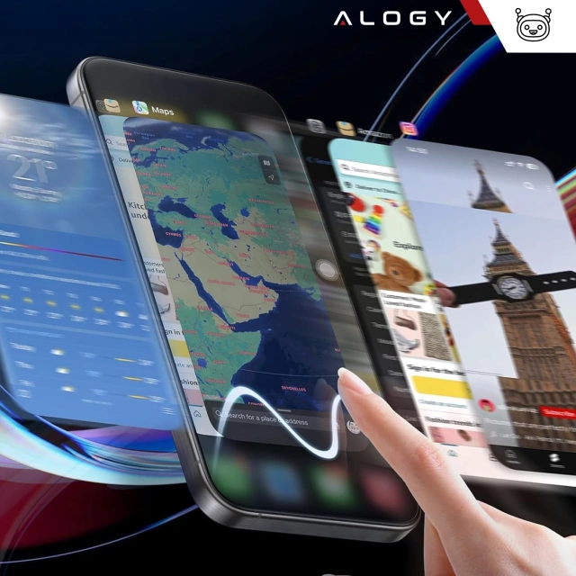 Ochranné tvrdené sklo pre Apple iPhone 16 9H Alogy EasyShield™️ s montážnym rámikom