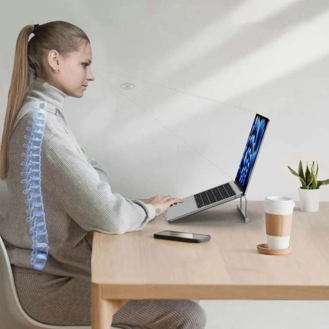 Підставка підставка для ноутбука 16" Uls100 Universal Laptop Stand Silver