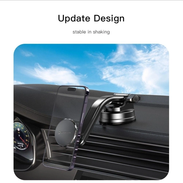 Автомобільний тримач Forcell F-GRIP MagLuxe Magnetic 3-в-1 з регулюванням
