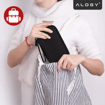 Ochranné puzdro na notebook, MacBook Air Pro 13,3" Alogy Hard Foam Bag pre 13-14" notebooky čierne