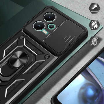 Puzdro Alogy Camshield Stand Ring s krytom fotoaparátu pre Apple iPhone 13