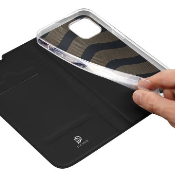 Чохол Dux Ducis Skin Pro Holster Flip Cover для iPhone 14 Plus чорний