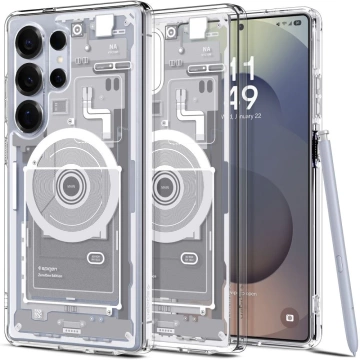 Puzdro Spigen Ultra Hybrid MagSafe Zero One pre Samsung Galaxy S25 Ultra biele