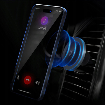 Magnetic car holder for MagSafe 3mk MagHolder Car holder for the grille