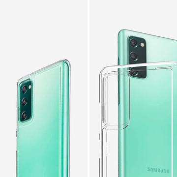 Чохол Spigen Ultra Hybrid для Samsung Galaxy S20 FE Crystal Clear.Alogy Full glass