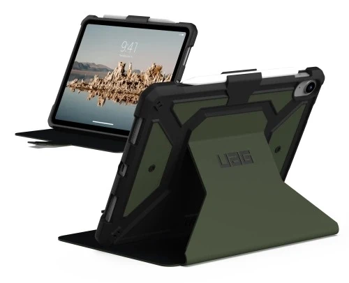 Etui UAG Metropolis SE do iPad 10.9" 10 Gen Olive z Uchwyt. Pencil
