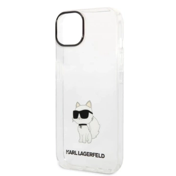 Etui Karl Lagerfeld KLHCP14MHNCHTCT na iPhone 14 Plus 6,7" pevné puzdro Ikonik Choupette