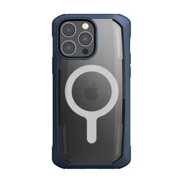 Чохол Raptic Secure Case для iPhone 14 Pro Max з броньованим покриттям MagSafe синього кольору