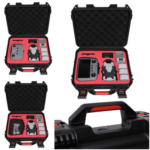 Tasche Tragetasche für DJI Mini 4 Pro, Mini 3 Pro, Mini 3 Cover Drone Case Alogy Controller Hard Case Schwarz