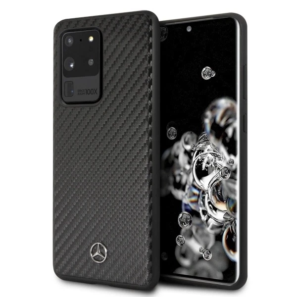 Pevné pouzdro Etui Mercedes MEHCS69SRCFBK pro Samsung Galaxy S20 Ultra G988 Dynamic