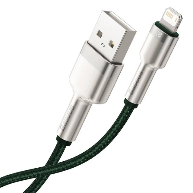 Baseus Cafule USB to Lightning cable, 2.4A, 1m (green)