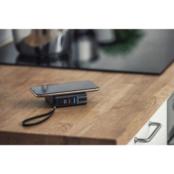 Bezdrôtová cestovná nabíjačka POWERBANK Forcell 5v1 10000mAh PD QC