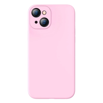 Baseus Liquid Gel Case silikonový kryt pro iPhone 13 růžový (ARYT000904)
