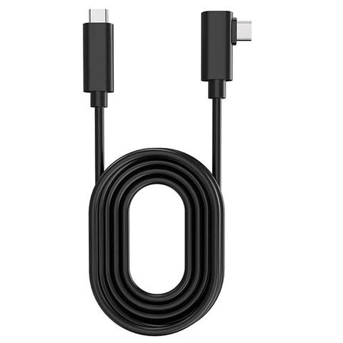 Kábel pre VR okuliare Alogy USB Type-C 5m kábel pre Oculus Link Quest 1 2 Black