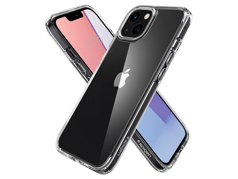 Spigen Ultra Hybrid case for Apple iPhone 13 Crystal Clear Glass