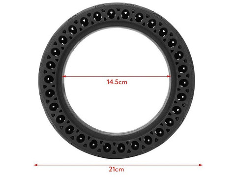 Bezdušová pneumatika Alogy x1 8,5 '' pre kolobežku Xiaomi Mijia M365 Black 02