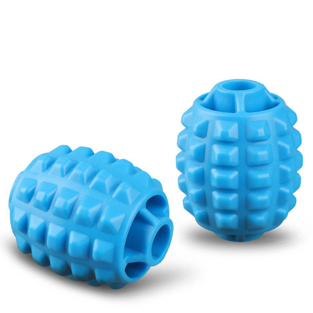 Body massager anti-cellulite manual muscle roller Alogy 5x massage roller Universal roller black and blue