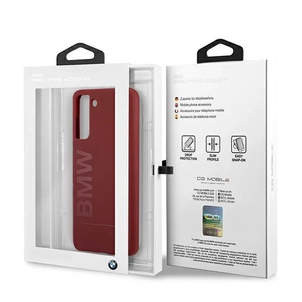 Etui BMW BMHCS21MSLBLRE Samsung Galaxy S21  Plus G996 hardcase Silicone Signature Logo
