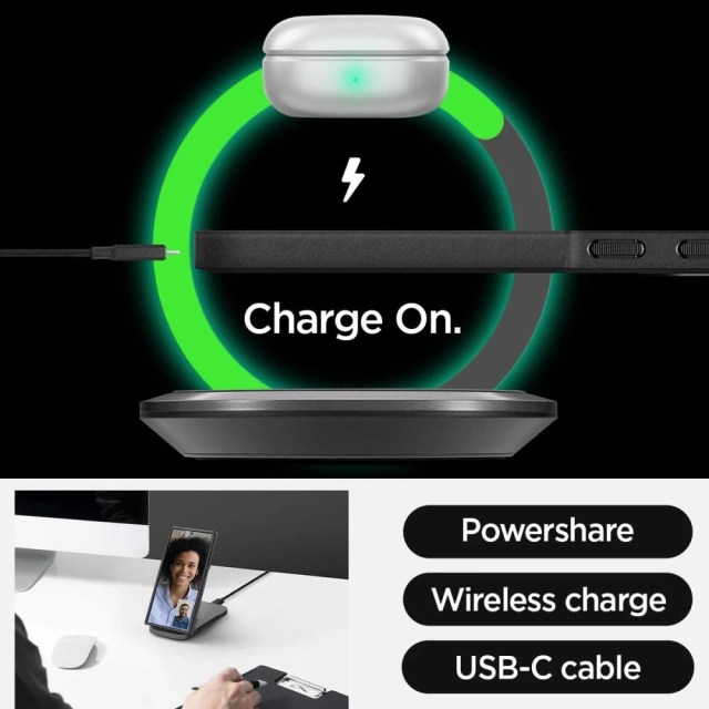 Etui Spigen Core Armor pre Samsung Galaxy S24 Ultra Matte Black