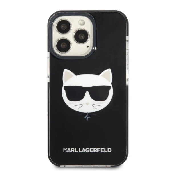 Etui Karl Lagerfeld KLHCP13XTPECK pre iPhone 13 Pro Max 6,7" pevné puzdro Choupette Head