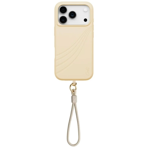 Etui UNIQ Coehl Serina do iPhone 17 Pro Magnetic Charging Beżowy