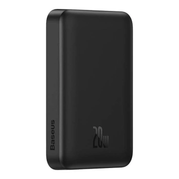 Baseus Magnetic Mini Powerbank 10000mAh 20W (čierna)