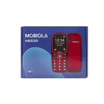 GSM phone Mobiola MB3120i Red 2G with SOS button for seniors