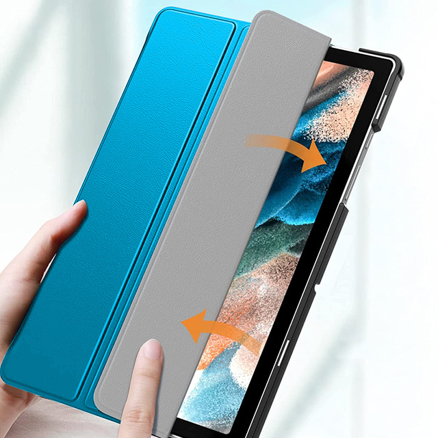 Alogy Book Cover pro Samsung Galaxy Tab A8 2021 SM-X200 / SM-X205 Blue