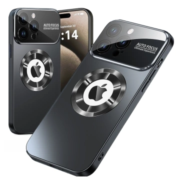 Puzdro Alogy MagSafe LuxeShield™ s ochranou šošovky pre Apple iPhone 16 Pro, grafitovo čierne