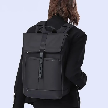 Bange Waterproof Backpack for Laptop 15.6" City Travel 43x30x18 cm for Work Airplane Men's Women's Black