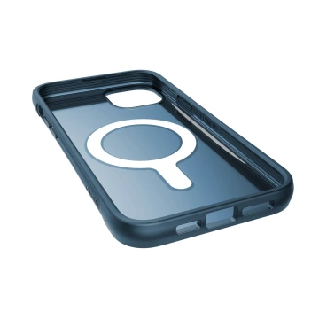 Puzdro Raptic Clutch Built Case na iPhone 14 Plus so zadným krytom MagSafe modrý