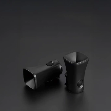 Malý zvonek na elektrické kolo, černý