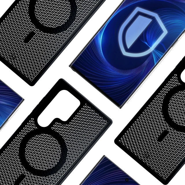 Hülle für Samsung Galaxy S24 Ultra - 3mk COOLing MagCase Schwarz