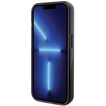 Etui Karl Lagerfeld KLHMP15XHMRSKCK iPhone 15 Pro Max 6,7" černé/černé pevné pouzdro Ring Stand Karl