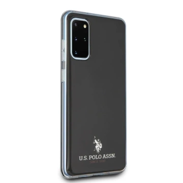 Чохол для телефону US Polo Shiny для Samsung Galaxy S20 Plus чорний / чорний