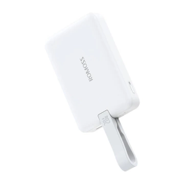 Powerbank Romoss WMS10 10000mAh 20W, white – Magnetic charging and fast charging