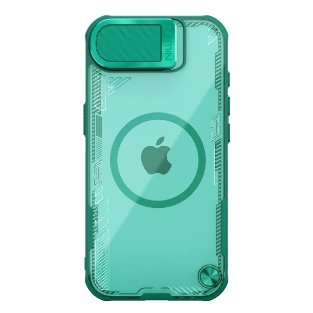 Etui Ochronne do iPhone 16e Nillkin Iceblade Prop Mag Zielone