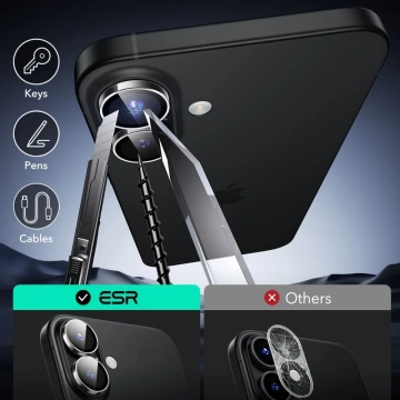 ESR ARMORITE CAMERA PROTECTOR IPHONE 16 / 16 PLUS ČISTÝ KRYT NA FOTOAPARÁT