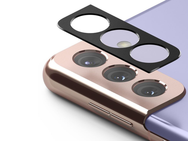 Stylové pouzdro Ringke Camera Styling pro Samsung Galaxy S21 Plus Black