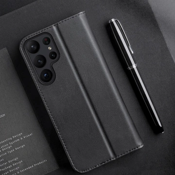 Захисний чохол Dux Ducis Hivo для Samsung Galaxy S23 Flip Cover Wallet Stand RFID Blocking Black