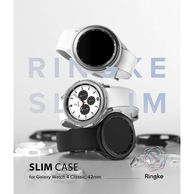 Balenie po dvoch kusoch Ringke Slim pre Samsung Galaxy Watch 4 Classic 42 mm číre