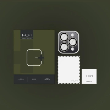 Kryt na kameru Hofi Camring Pro pro iPhone 16 Pro / 16 Pro Max Natural Titanium