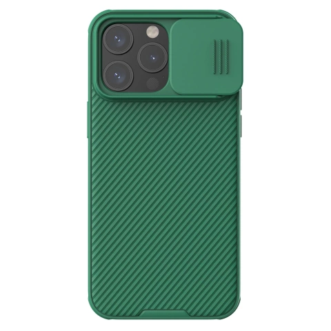 Магнітний чохол Nillkin CamShield Pro для iPhone 15 Pro Max із захистом камери - зелений